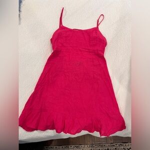 Etiquette Boutique Hot Pink Mini Dress L